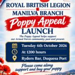 Royal British Legion Poppy Appeal Launch 2026